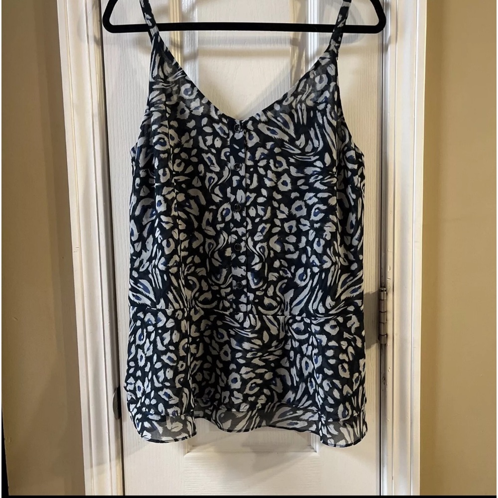 Cabi tank blue and gray size medium